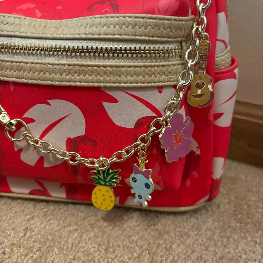 Loungefly Limited Release Exclusive Lilo & Stitch Disney Mini Backpack - Picture 2 of 10